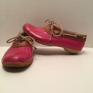Sperry top-sider duck boots woman’s size 9